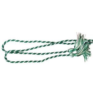 NIB Graduation Honor Cords - Green and White - 62"